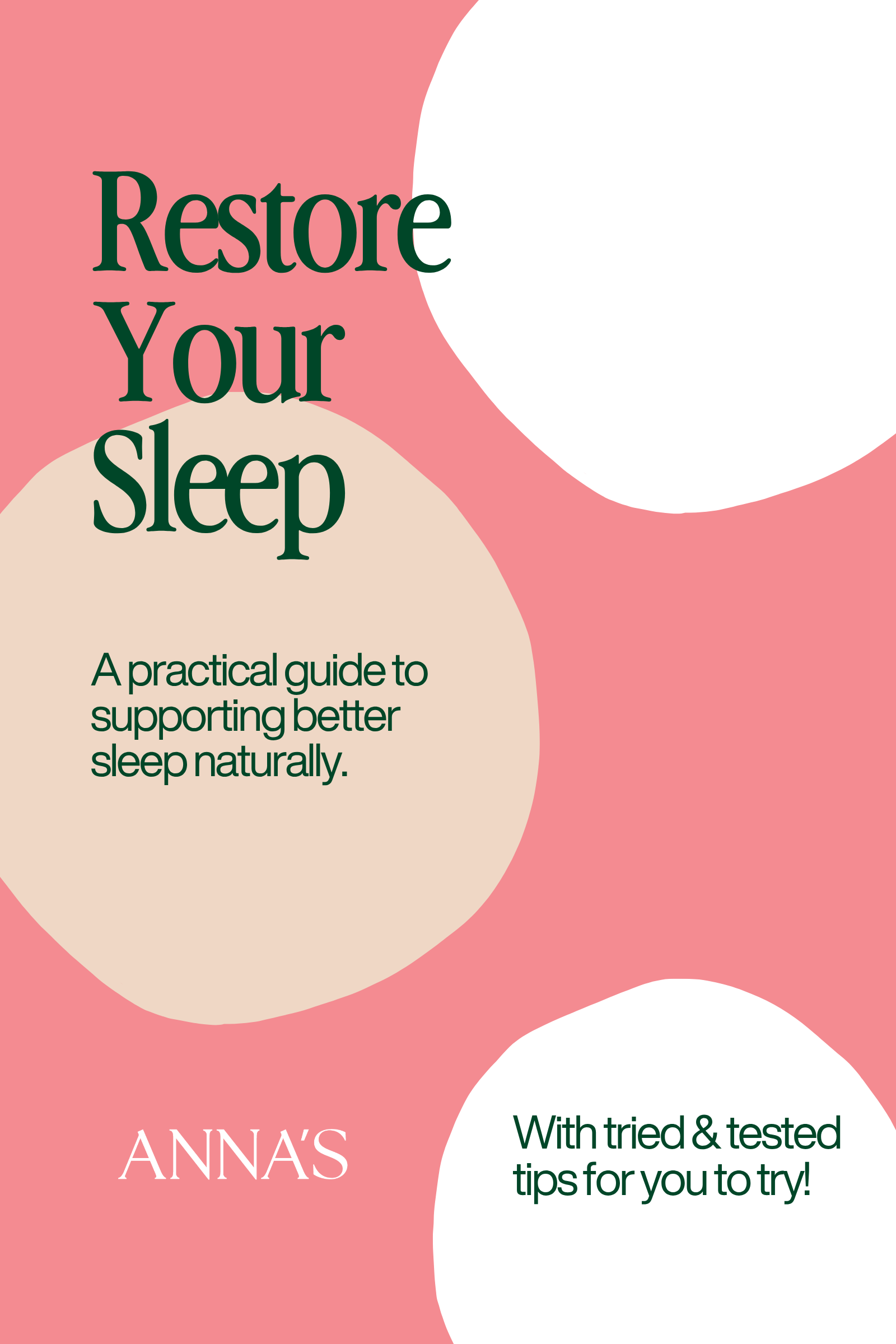 Restore Your Sleep E-Guide